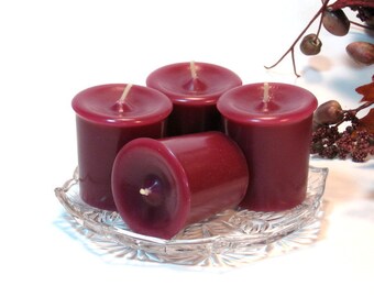 Votive candles 4 pack Mulberry scent