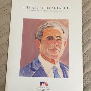 Limited Edition George W Bush Presidential Center Book of Paintings