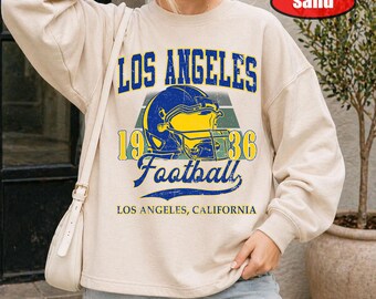 LA Football Heritage Sweatshirt Shirt Hoodie Vintage Game Day Apparel Retro Sports Fan Style