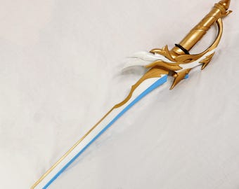 Aquila Favonia Sword for Jean Cosplay EVA Foam Prop for Costume or Wall Decoration