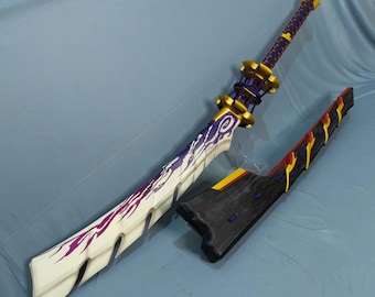 Magnamalo Longsword Monster Hunter EVA Foam Prop for Cosplay or Wall Decoration
