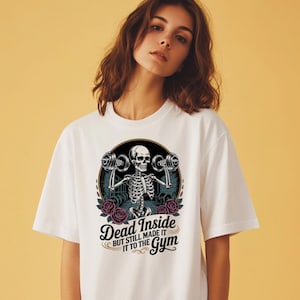 Dead Inside Gym Digital Art PNG