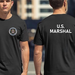 Us United States U.S. Marshal Police Military Special Force Team T-Shirt