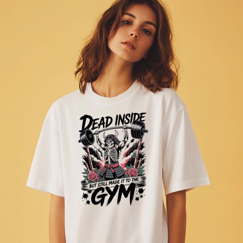 Dead Inside Gym Digital Art PNG