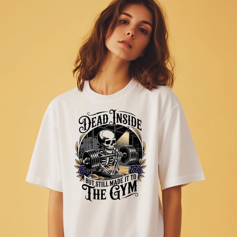 Dead Inside Gym Digital Art PNG
