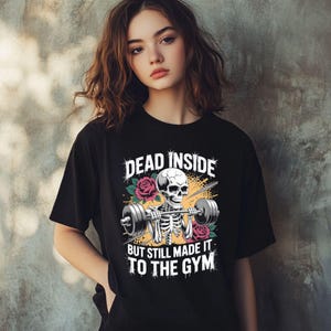 Dead Inside Gym Digital Art PNG