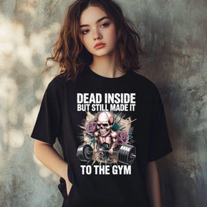 Dead Inside Gym Digital Art PNG