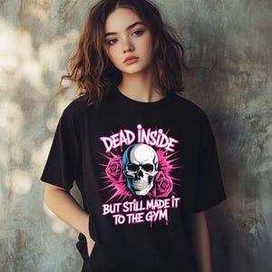 Dead Inside Gym Digital Art PNG
