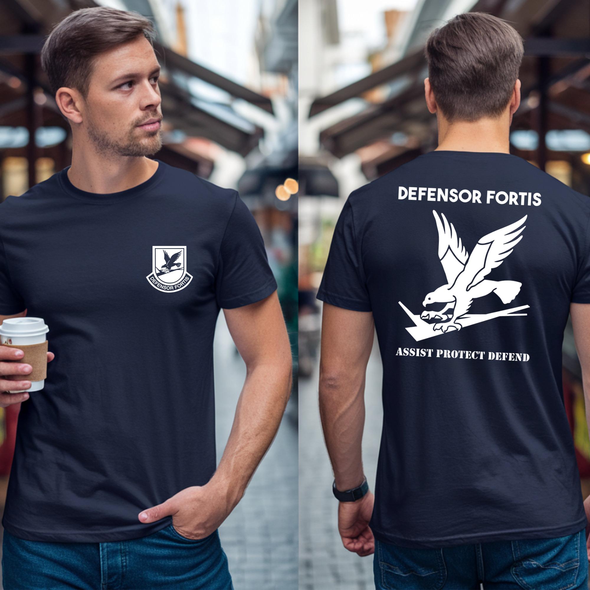 Ltcol Defensor Fortis Defensor Fortis Air Force Security Forces T - Shirt - Etsy