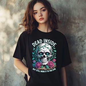 Dead Inside Gym Digital Art PNG
