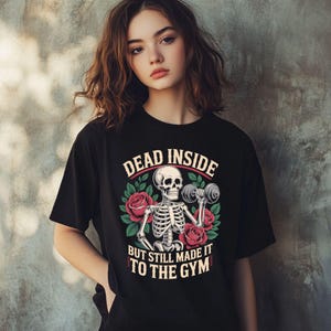 Dead Inside Gym Digital Art PNG