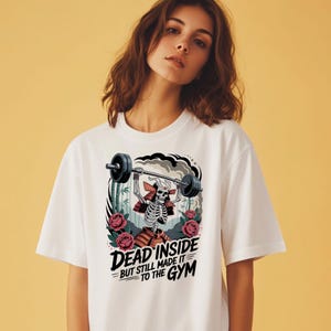 Dead Inside Gym Digital Art PNG