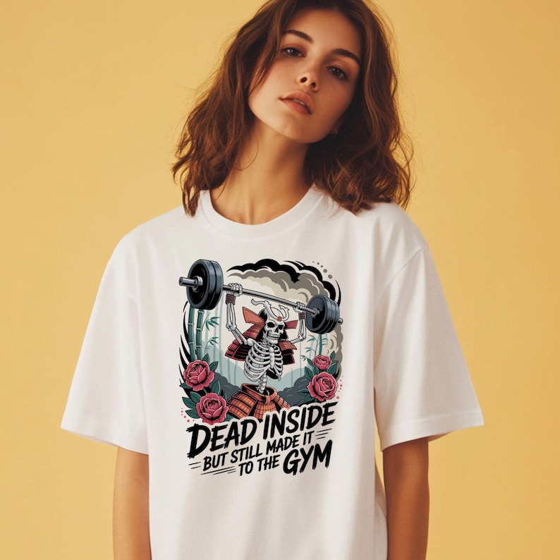Dead Inside Gym Digital Art PNG