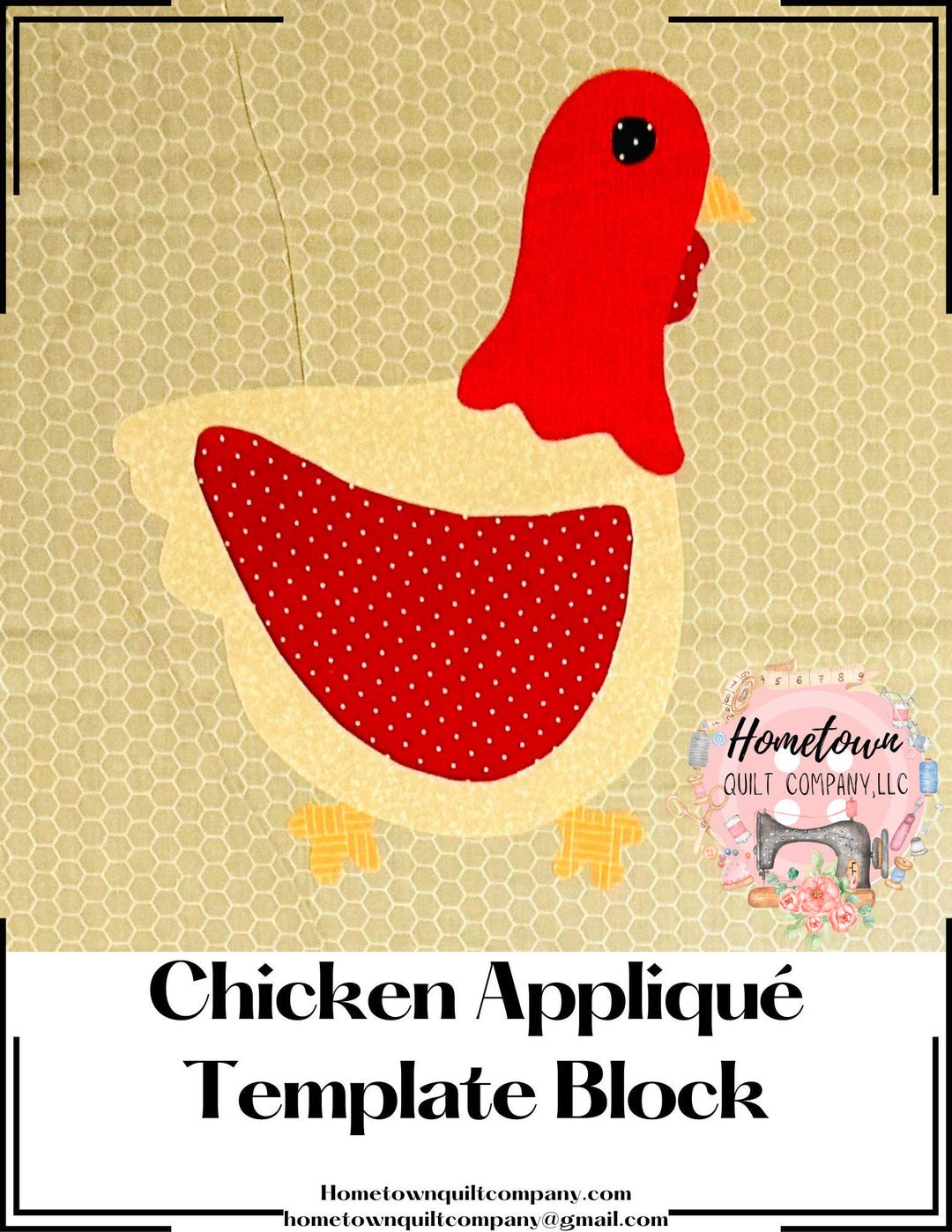 Chicken Block Template - Etsy