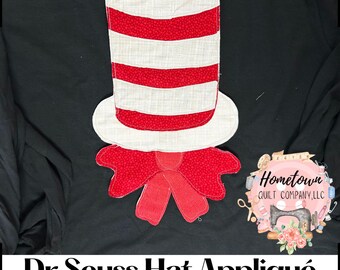 Dr Seuss Appliqué Block Template