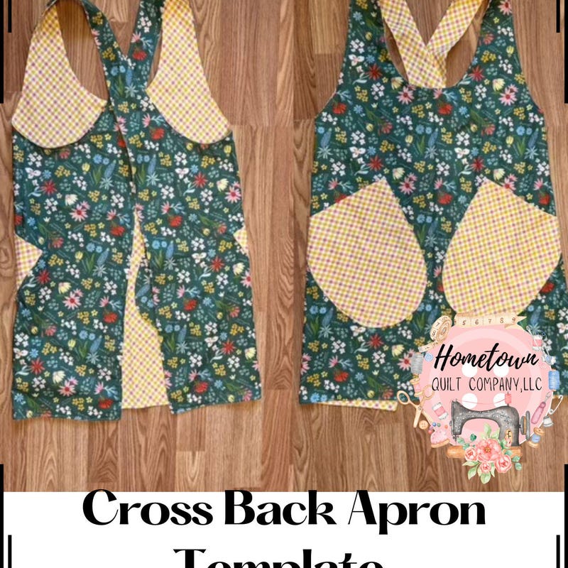 Crossback Apron Pattern - Etsy