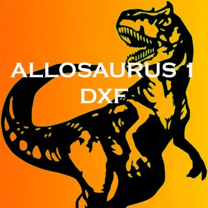Allosaurus 1  - DXF and SVG files