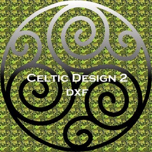 Celtic Design 2 - DXF and SVG files