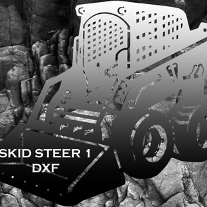 Skid Steer 1 - DXF and SVG files