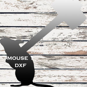 Mouse 1 - DXF and SVG files