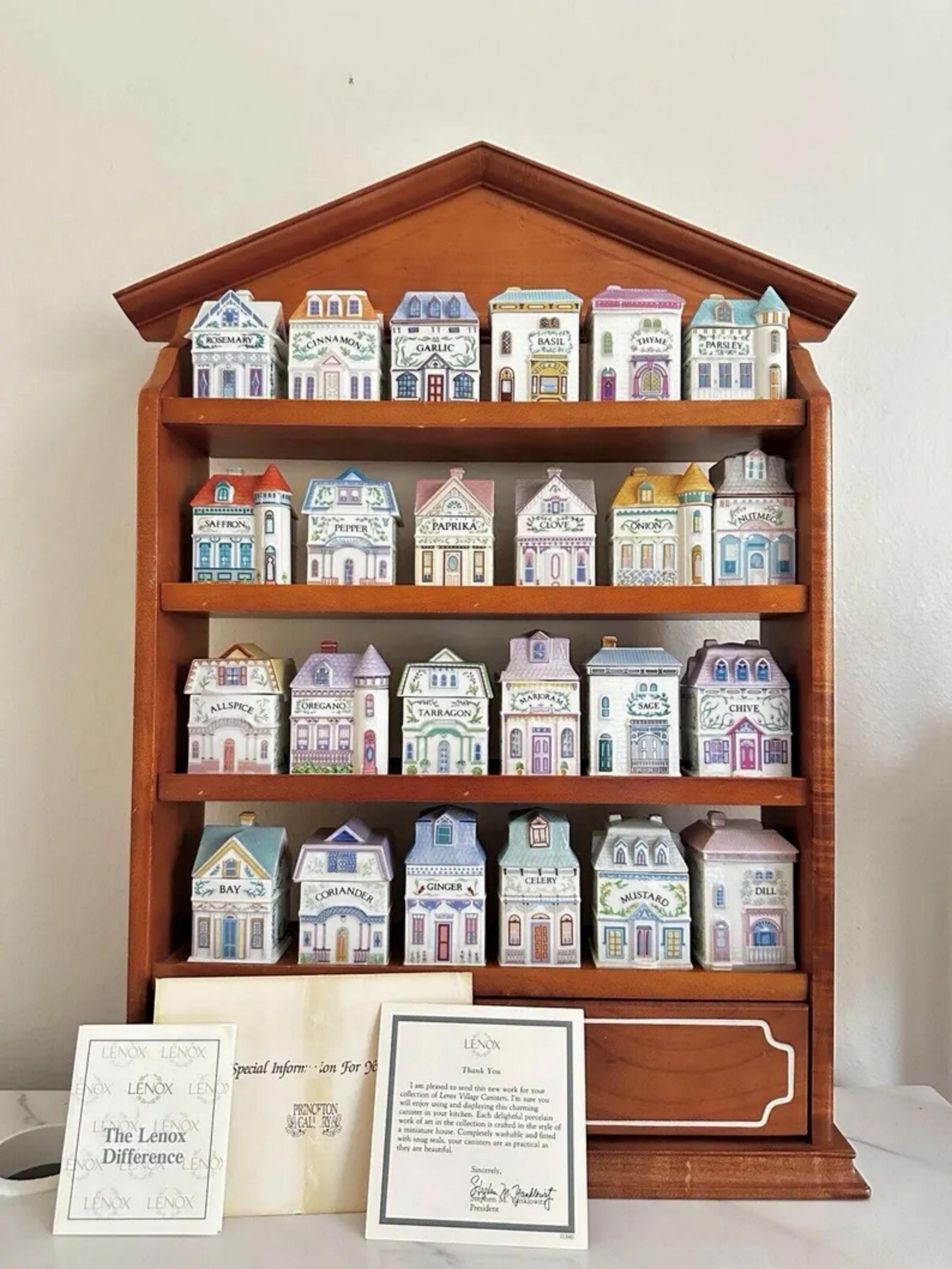 Lenox Spice Village 24 Jars - Etsy
