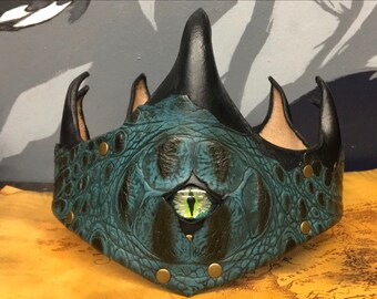 Water-Formed Leather Crown