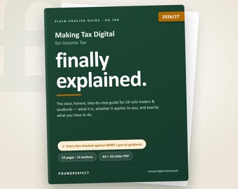 Guide de l'impôt sur le revenu MTD 2026/27 pour les travailleurs indépendants et les propriétaires (PDF)