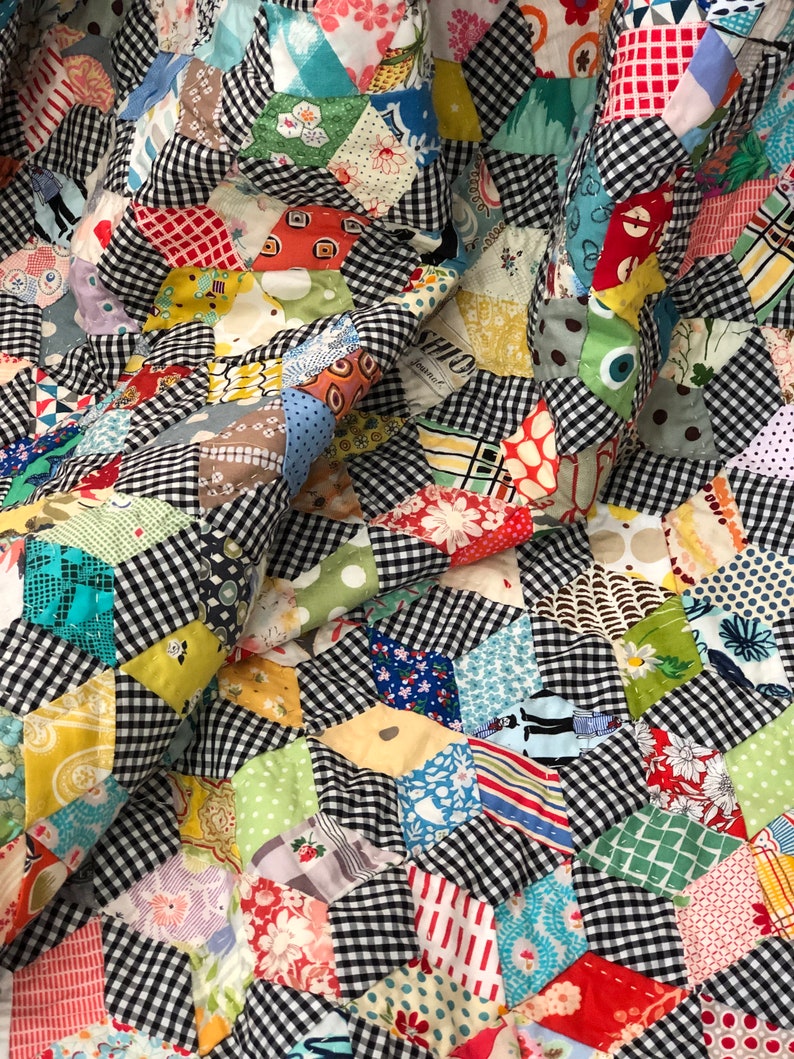 Cv Licorice Allsorts Quilt Pattern Etsy