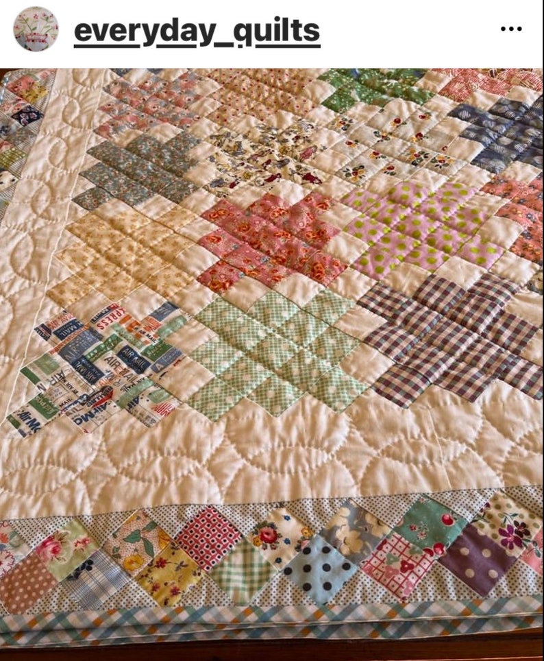 Sb Making Do Quilt Pattern by Sandra Boyle Etsy