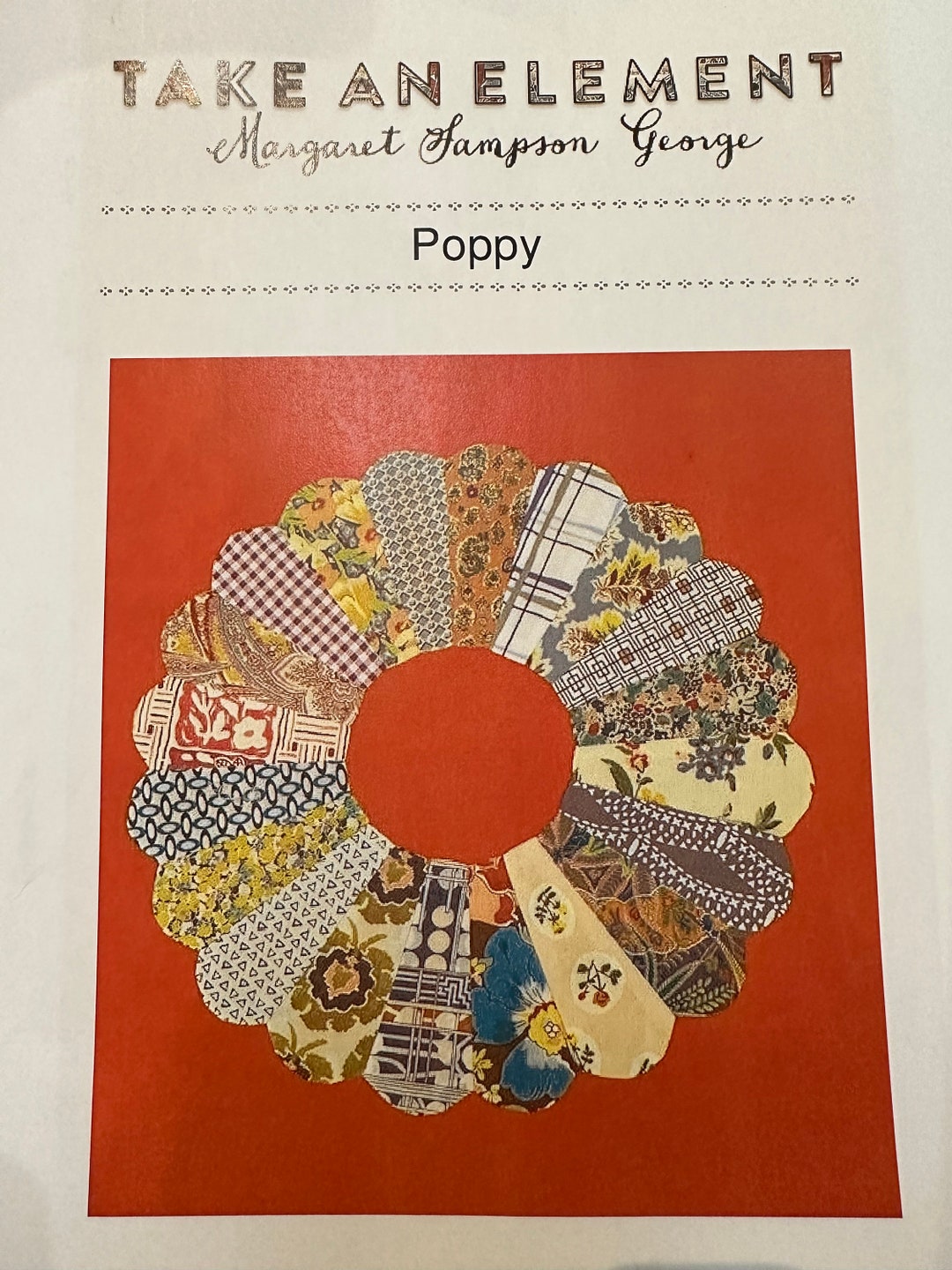 Msg Poppy Quilt Pattern and Template and Papers - Etsy