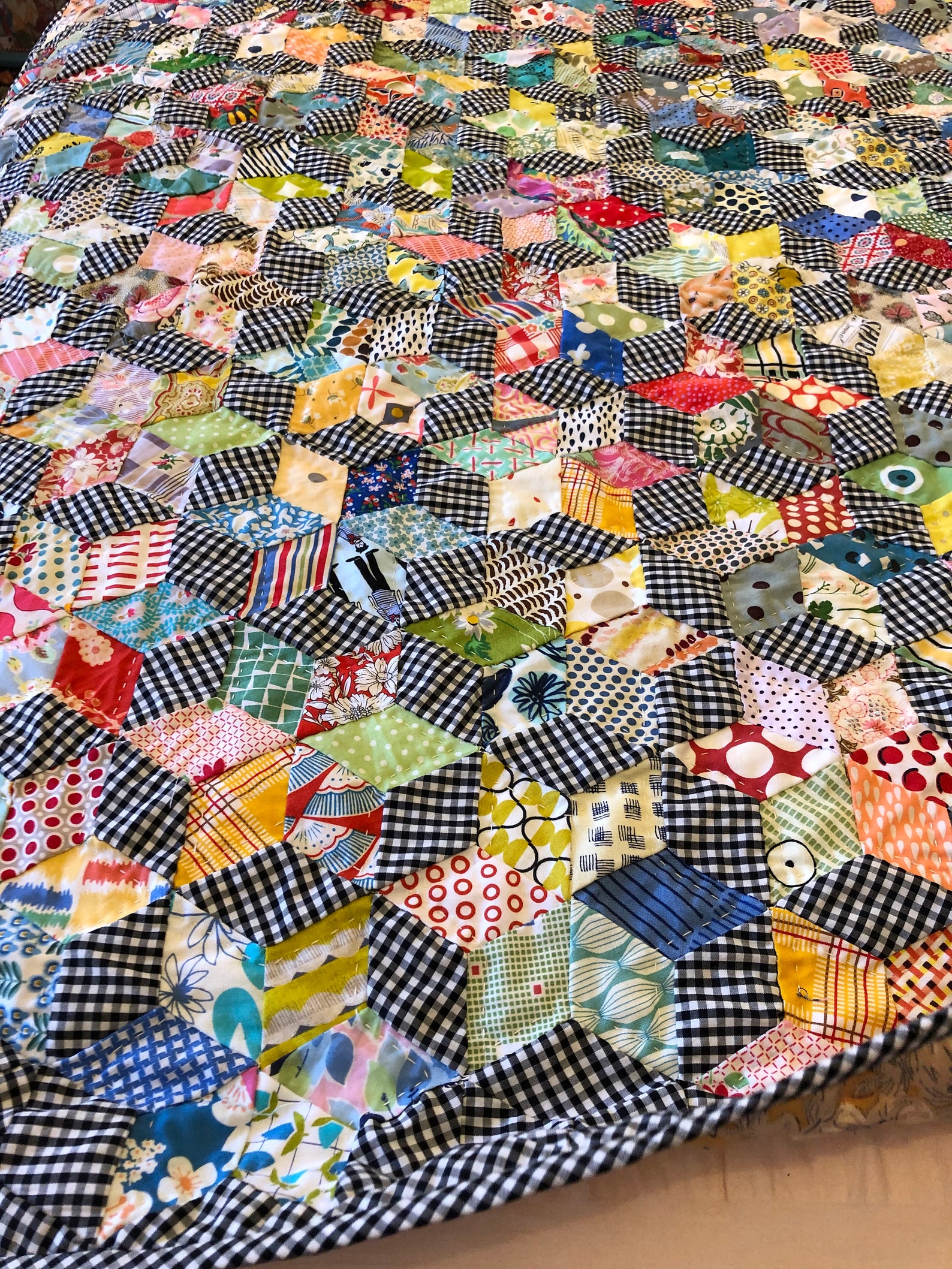 Ab Digital Cv Licorice Allsorts Quilt Pattern by Christine Etsy