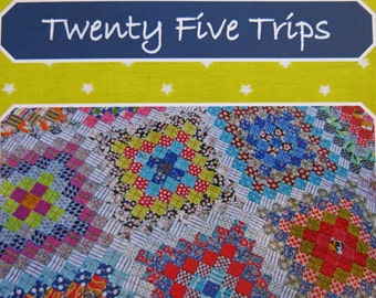 cv 'Twenty Five Trips' quilt pattern