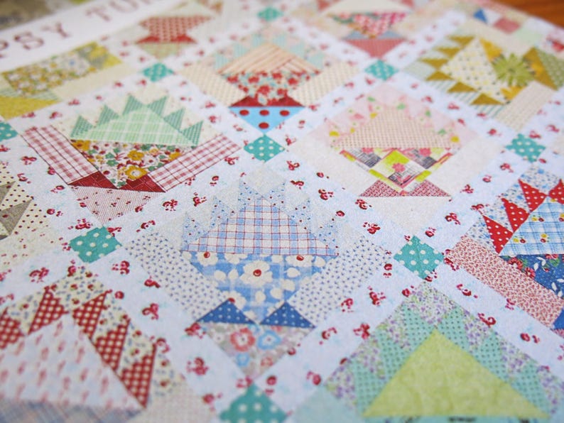 Sb Topsy Turvy Quilt Pattern - Etsy