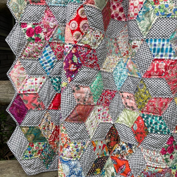 cv Liberty Stars Quilt Anleitung