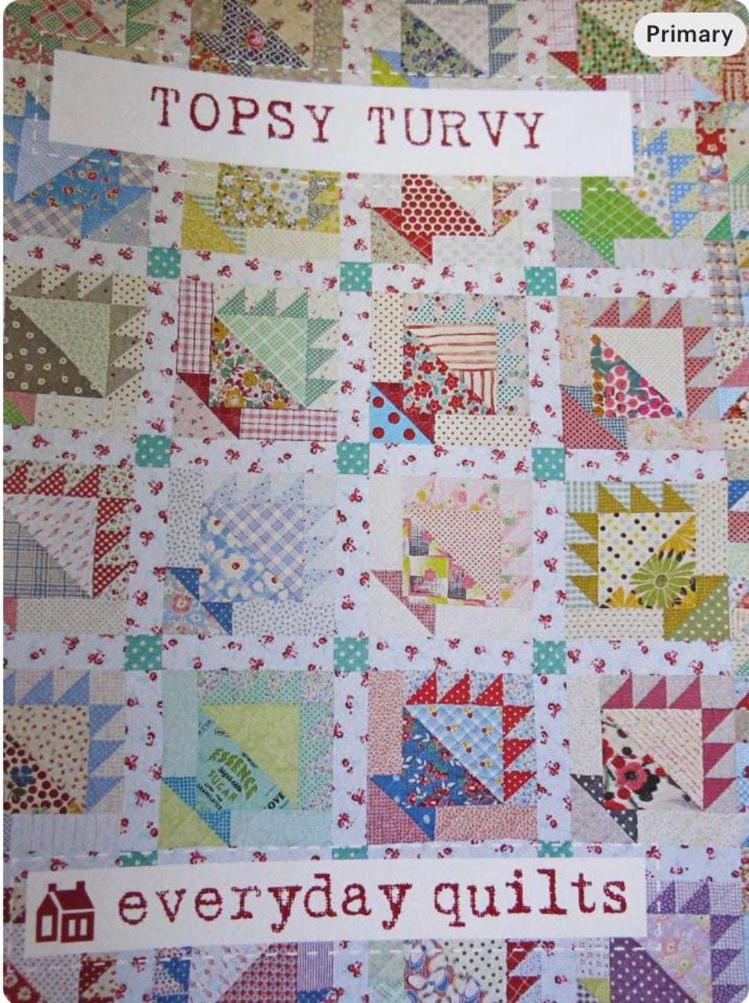 Ab Digital Sb Topsy Turvy Quilt Pattern by Sandra Boyle - Etsy