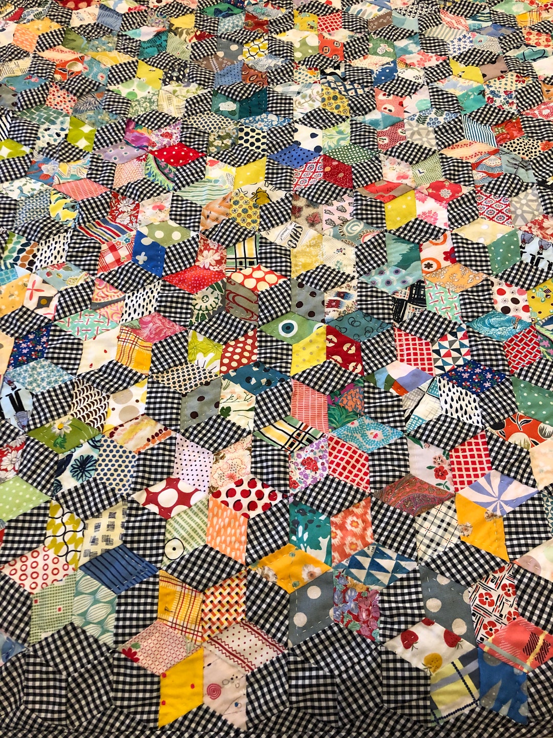 Ab Digital Cv Licorice Allsorts Quilt Pattern by Christine Vlasic Etsy