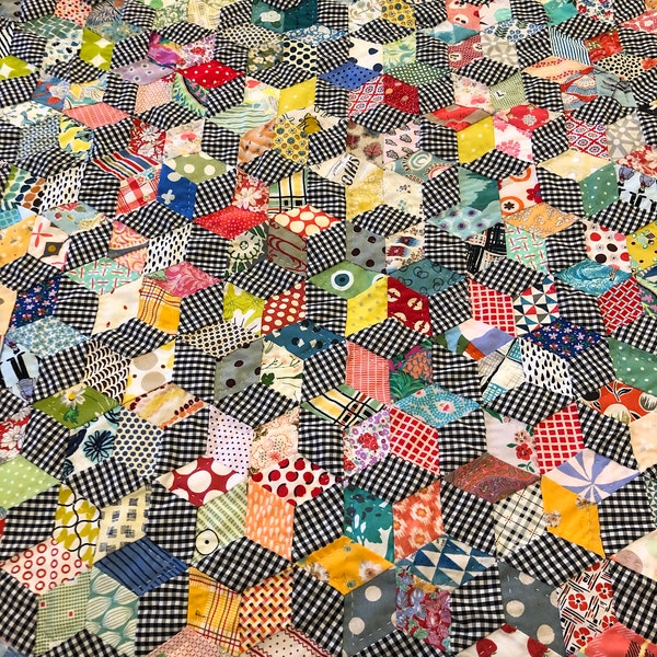 ab digital cv Licorice Allsorts quiltpatroon van Christine Vlasic