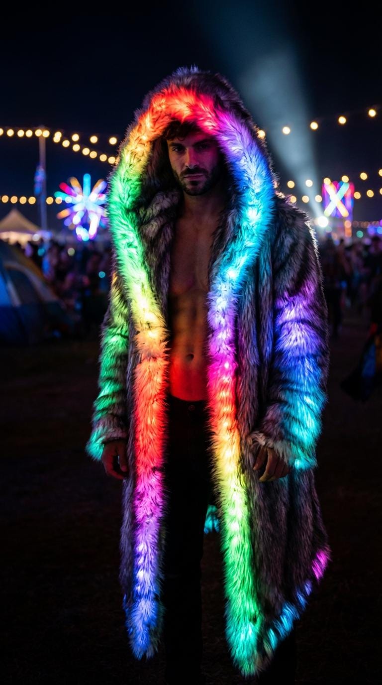 Rave Light up Jackets - Etsy display picture 1