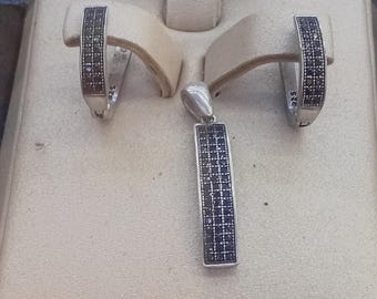 925 Sterling Silver Jewelry Set