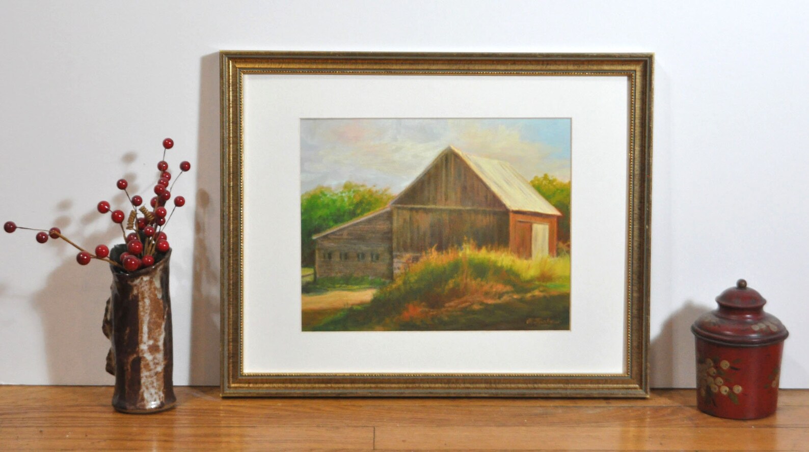Old New England Barn Art Print Old Wood Barn Art Wood Barn Etsy