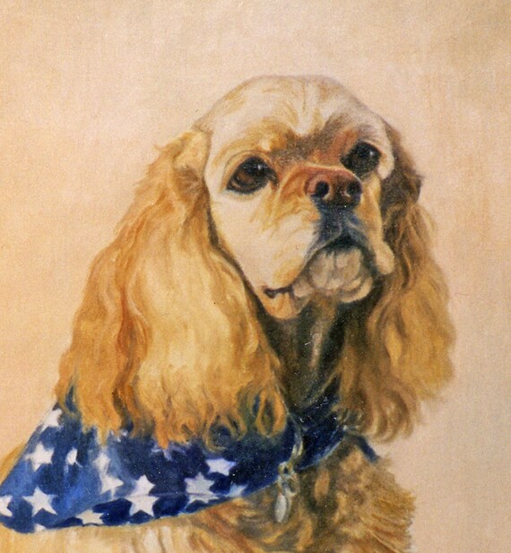 Impression Dart Chien Cocker Spaniel Cocker Spaniel Art Impression Cockerspaniel Cockerspaniel Art Art De La Peinture à Lhuile Par P Tarlow