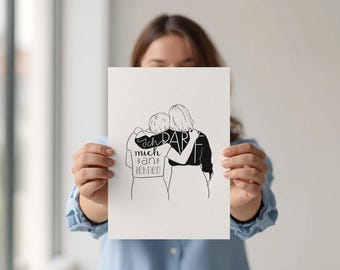 Mindset Poster "Ich darf mich anlehnen"  | Achtsamkeit Poster | Motivationsposter | Positive Affirmationen | Affirmationsposter