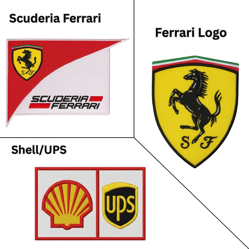 Motorsport Racing Patch: Embroidered Iron-on or Sew-on for Jacket or ...