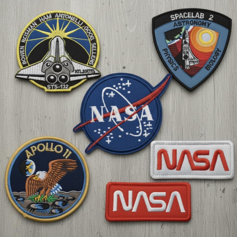 Custom Name Patch Nasa - Etsy