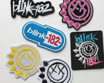 Handmade Embroidered Punk Rock Patch Set, Iron-On Applique for Jackets, Hats & Bags