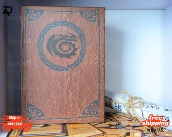 Fantasy Dragon Journal, Dragon Lover Gift,  Mythical Creature Book, Fantasy Fan Keepsake, Dragon Collector Gift