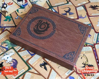 HTTYD DragonBook, Book of Dragons, Card of Dragons, Gift for Dragon Fans.