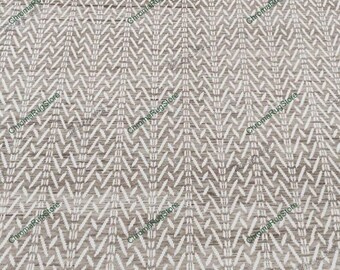 Hand Knotted Beige Brown Geometric Rug, Modern Minimalist Pattern Area Carpet, Contemporary Handmade Wool Floor Decor