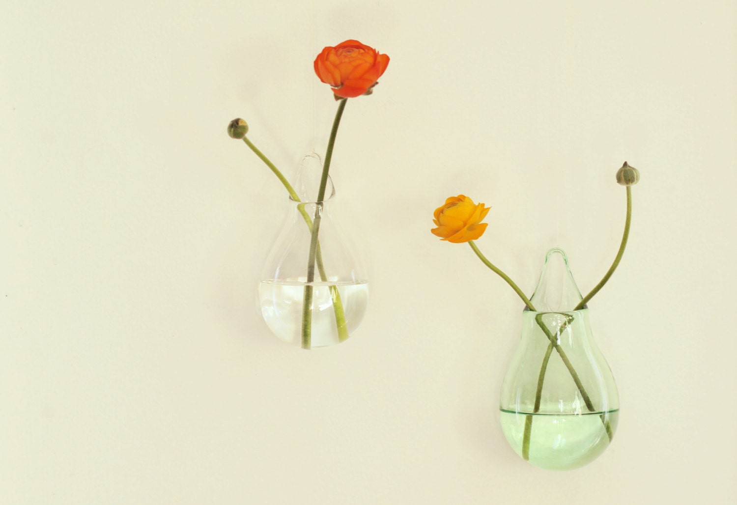 Wedding Decor Hanging Glass Vase Clear Glass Vase Wedding Etsy