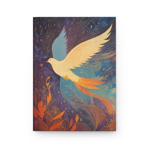 Holy Spirit Art Journal: religieus notitieboek sterrenhemel